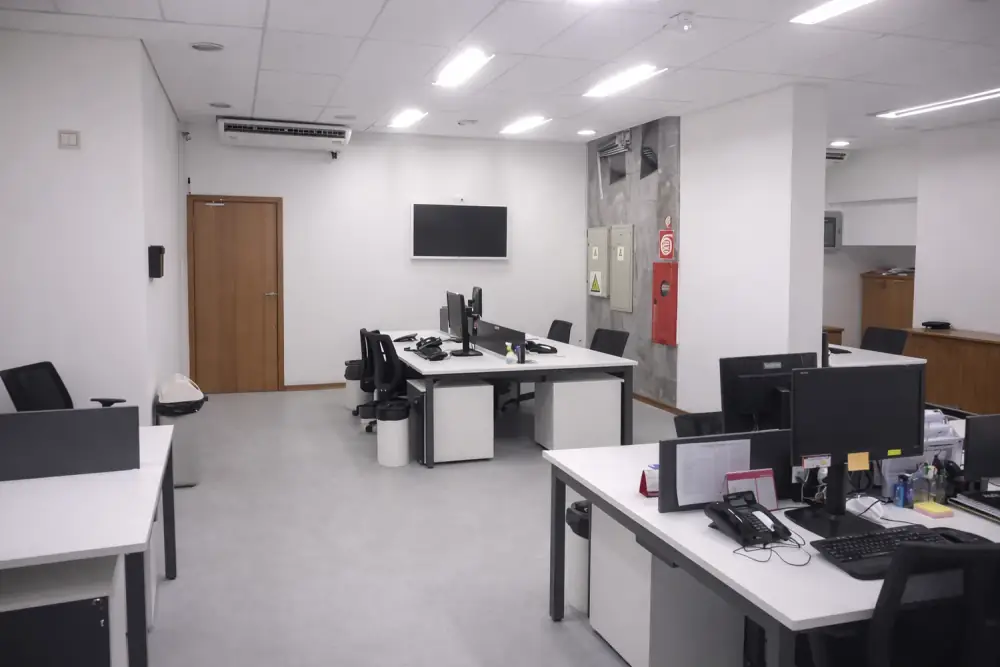 Escritório administrativo entregue pela Potencial